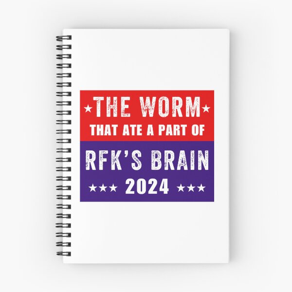 Item preview, The Worm That Ate A Part Of RFK’s Brain 2024 designed and sold by ANNINOART ⭐⭐⭐⭐⭐.