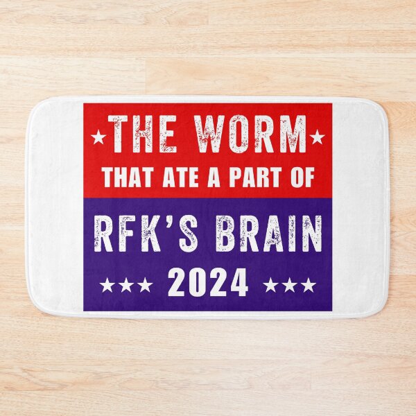 Item preview, The Worm That Ate A Part Of RFK’s Brain 2024 designed and sold by ANNINOART ⭐⭐⭐⭐⭐.