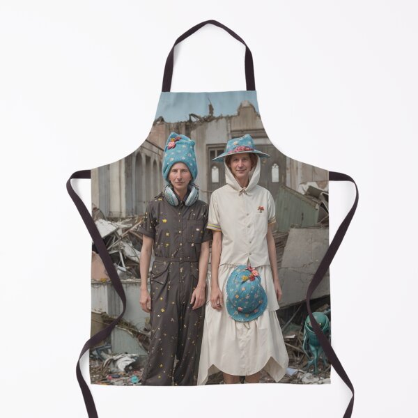 Item preview, Weird couple wearing funny blue hats designed and sold by KALEIDOSCOPE UK.