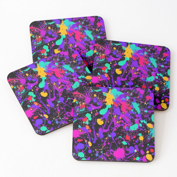 Item preview, Printed image of paint splatters v2 designed and sold by JaReVa.