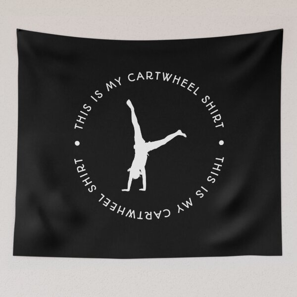 Aperçu de l'œuvre Cartwheel Shirt Gymnastique Gymnaste créée et vendue par MooonTees.