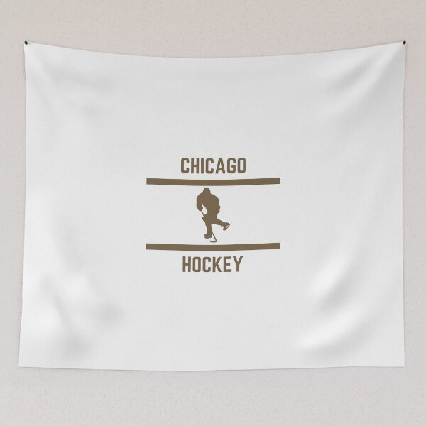 Item preview, Gold Color Chicago Hockey designed and sold by IssaraStudio.