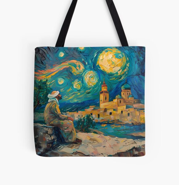 Item preview, Desert nights, Van Gogh lights designed and sold by arabic-bit.