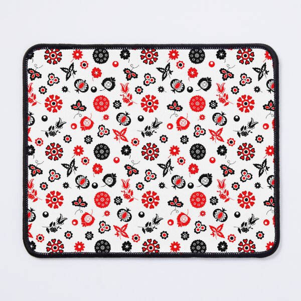 Item preview, Slovacko shirt embroidery motifs 2024 version, white, red, black. designed and sold by Folkiestore.