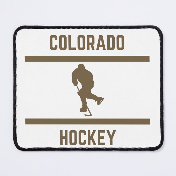 Item preview, Gold Color Colorado Hockey designed and sold by IssaraStudio.