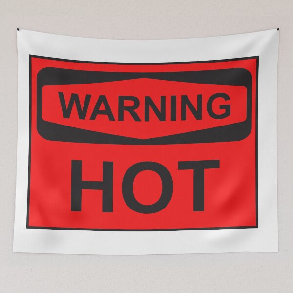 Item preview, WARNING HOT | MY THINGS designed and sold by MUDUGAMU.