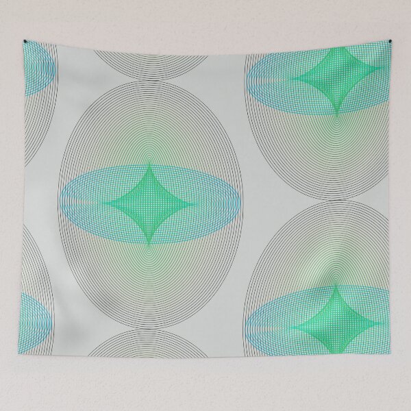Item preview, Oval graphic with black and blue designed and sold by Robert Elfferich.
