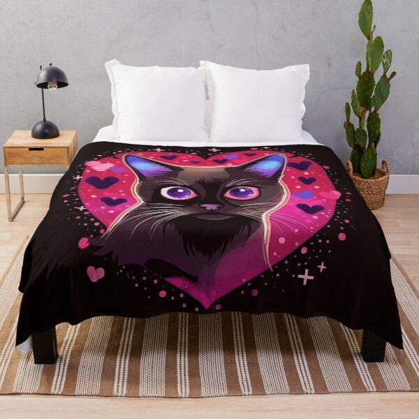Item preview, Siamese Cat Valentine designed and sold by creativellashop.