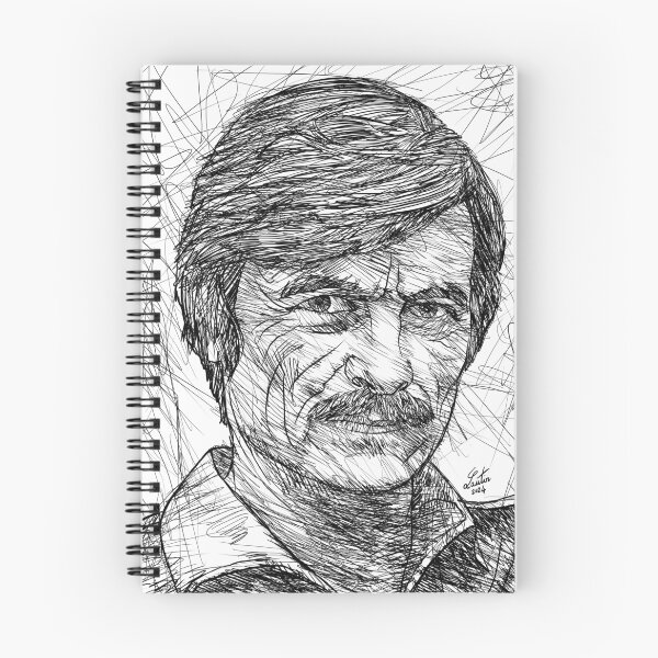 Item preview, ANDREI TARKOVSKY ink portrait .1 designed and sold by lautir.
