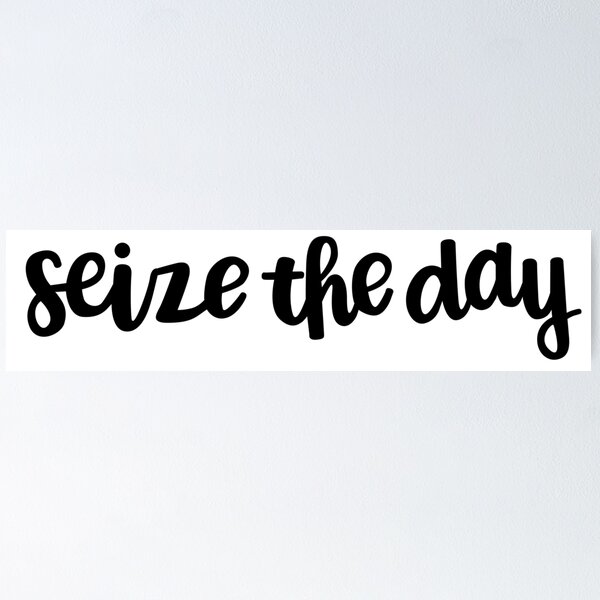 Item preview, Seize the Day Script designed and sold by Ashley Wijangco.