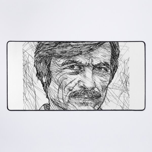 Item preview, ANDREI TARKOVSKY ink portrait .1 designed and sold by lautir.