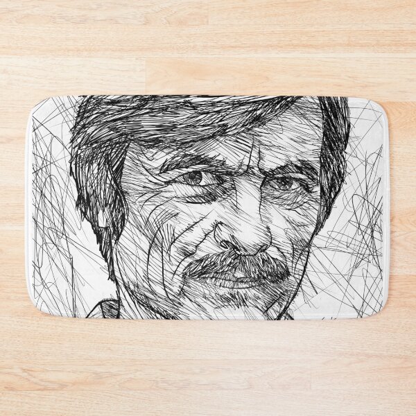 Item preview, ANDREI TARKOVSKY ink portrait .1 designed and sold by lautir.
