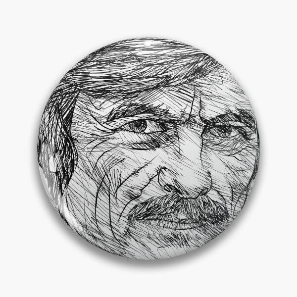 Item preview, ANDREI TARKOVSKY ink portrait .1 designed and sold by lautir.