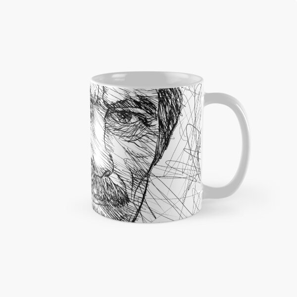 Item preview, ANDREI TARKOVSKY ink portrait .1 designed and sold by lautir.