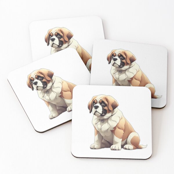 Item preview, Happy St Bernard designed and sold by NeatThingLover.