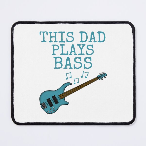 Item preview, This Dad Plays Bass, Bass Guitar Bassist Father's Day designed and sold by doodlerob.