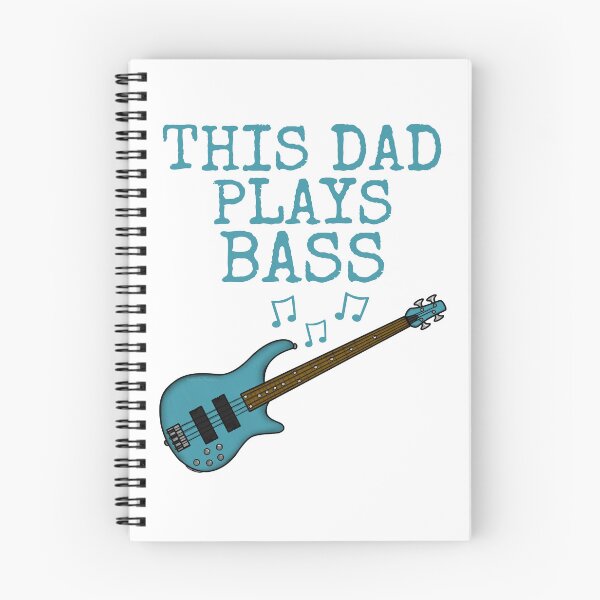 Item preview, This Dad Plays Bass, Bass Guitar Bassist Father's Day designed and sold by doodlerob.