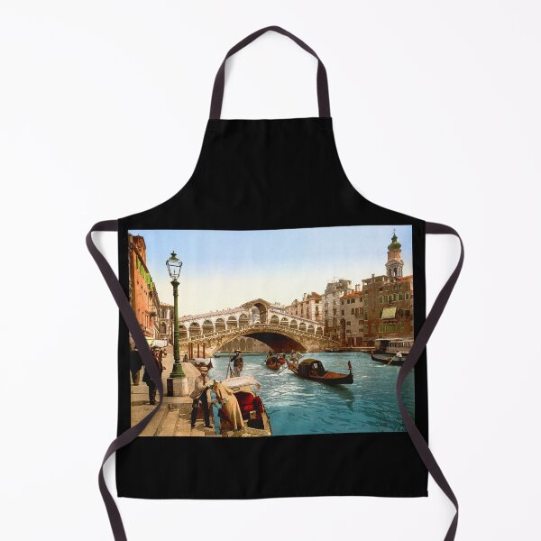 Item preview, Venice Rialto Bridge Italy 1890s designed and sold by RocketshipRetro.