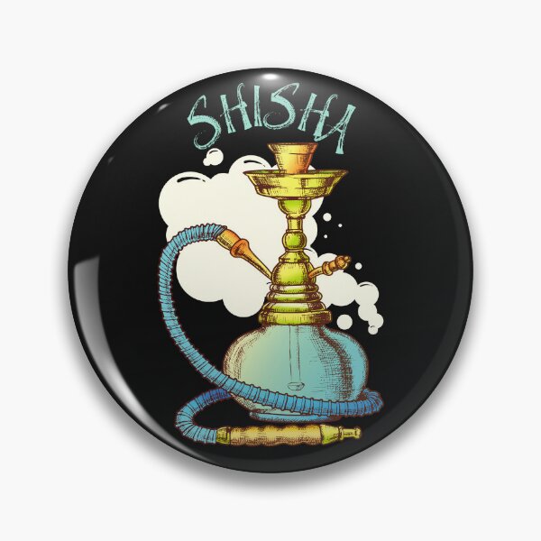 Item preview, Shisha T-Shirt, Colorful Hookah Illustration Tee, Unique Graphic Shirt, Boho Style Top, Vintage Smoking Design, Artistic Casual Wear designed and sold by MTJ-Mushrooms.