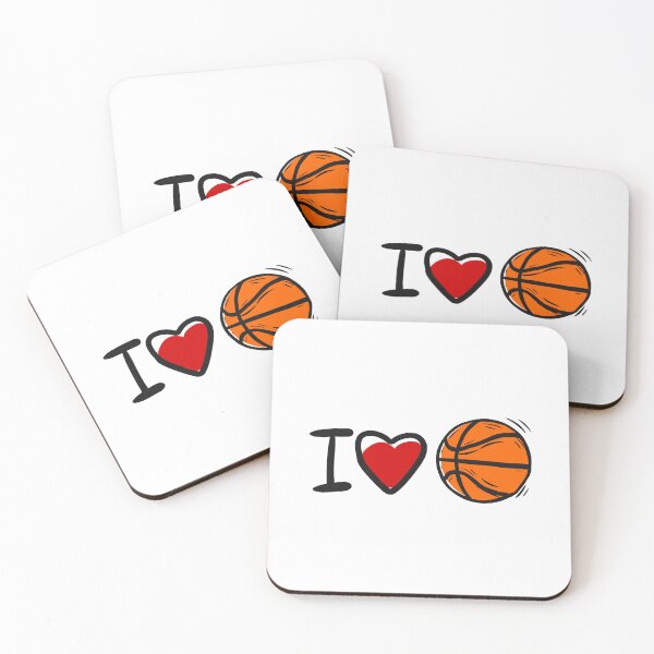 Item preview, I love basketball, love art designed and sold by ramonparaiba.