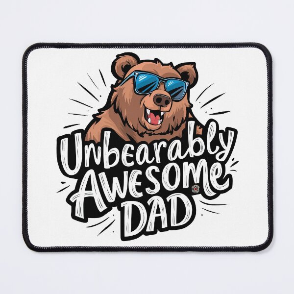 Item preview, Father's Day Awesome Dad Bear - Eye Voodoo designed and sold by eyevoodoo.