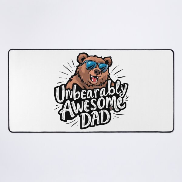 Item preview, Father's Day Awesome Dad Bear - Eye Voodoo designed and sold by eyevoodoo.