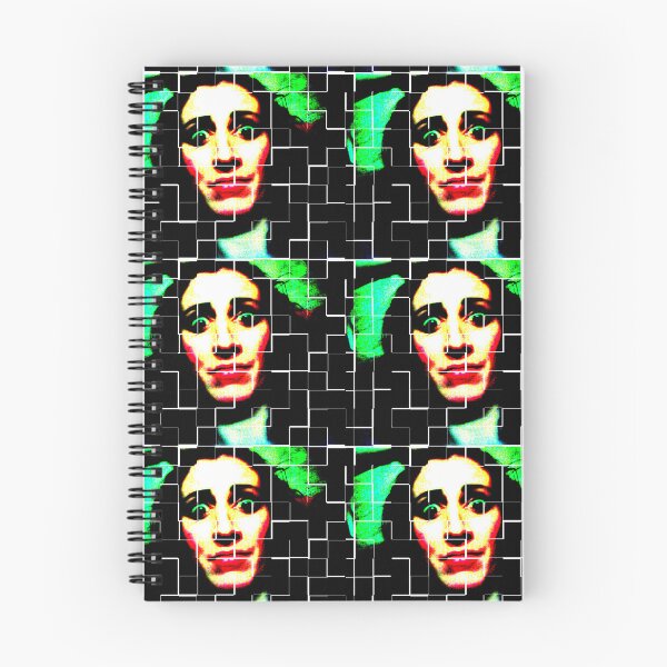 Item preview, Abstract filtered photography split woman portrait designed and sold by Carré Comme Orange.