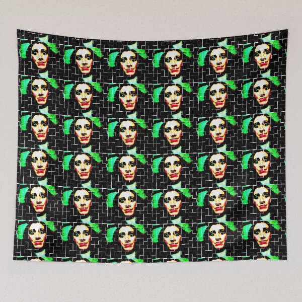 Item preview, Abstract filtered photography split woman portrait designed and sold by Carré Comme Orange.