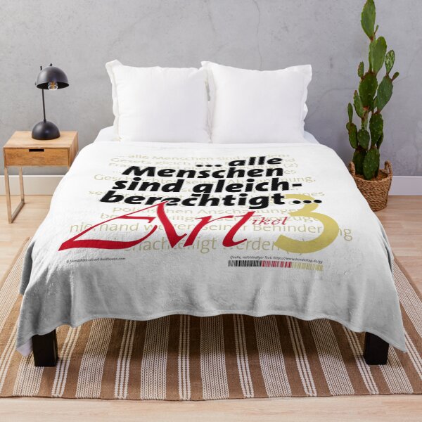 Item preview, "All people are equal before the law" - Article 3 | Basic Law of the Federal Republic of Germany designed and sold by Brunhilde1001.