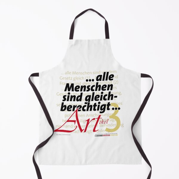 Item preview, "All people are equal before the law" - Article 3 | Basic Law of the Federal Republic of Germany designed and sold by Brunhilde1001.