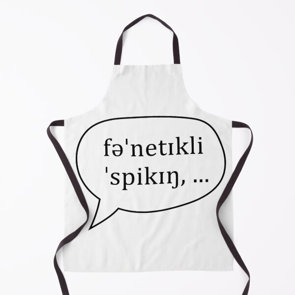 Item preview, Phonetically Speaking [fəˈnetɪkli ˈspiːkɪŋ] IPA Accessories for Phonetics and Phonology Lovers designed and sold by Zanabi.