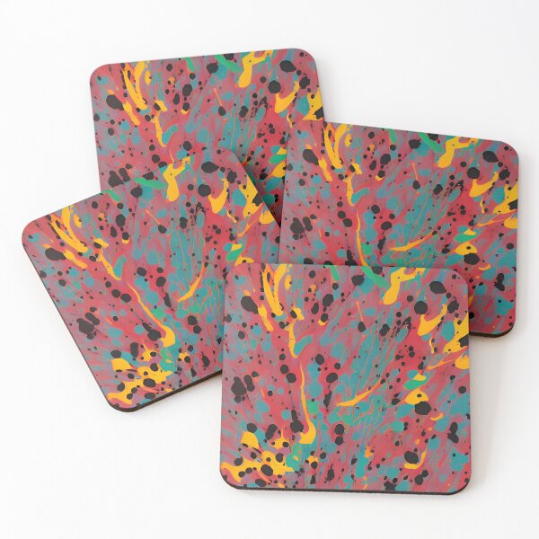 Item preview, Printed image of paint splatters v3 designed and sold by JaReVa.