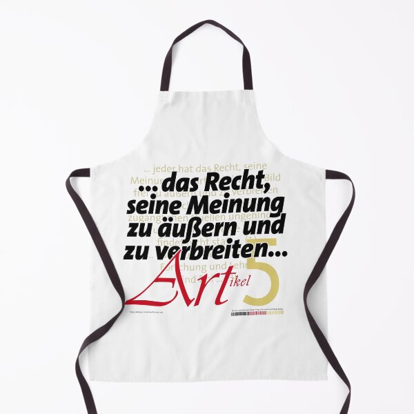 Item preview, "Right to freedom of expression" - Article 5 | Basic Law of the Federal Republic of Germany designed and sold by Brunhilde1001.