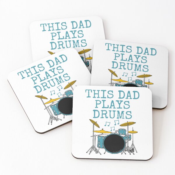 Item preview, This Dad Plays Drums, Drum Kit Drummer Father's Day designed and sold by doodlerob.