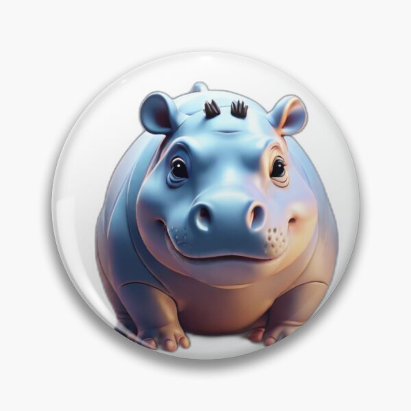 Item preview, Charming Hippo designed and sold by NeatThingLover.