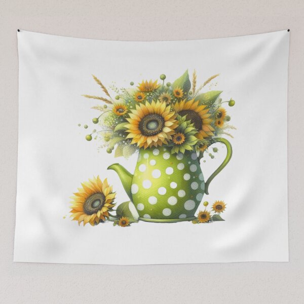 Item preview, Sunflowers in Vase: Nature's Radiance designed and sold by Hungry-Murphy.