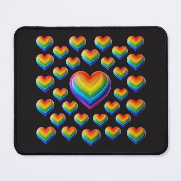 Item preview, "Heart Full of Rainbows" designed and sold by JAMESAMORN.
