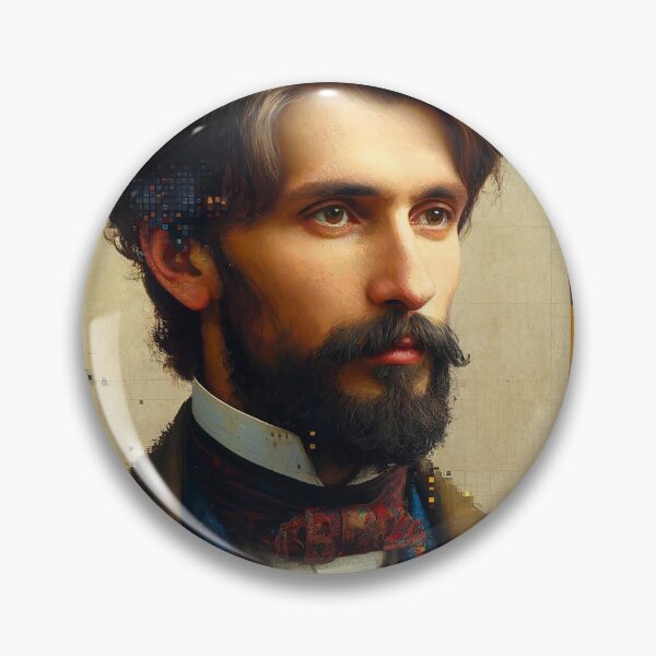 Item preview, Elegant man in retro style designed and sold by artnatago.