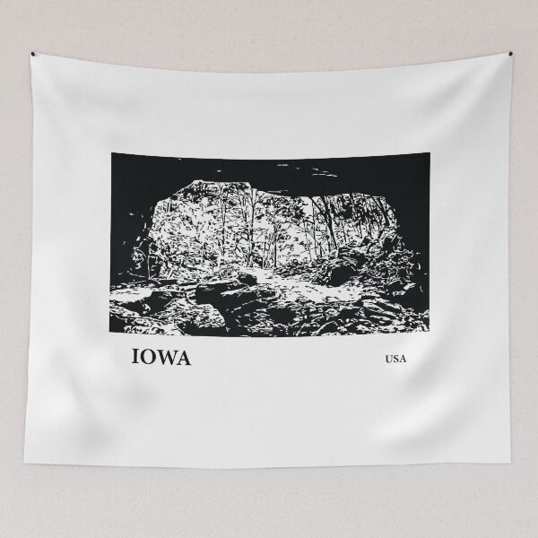 Item preview, Iowa USA designed and sold by Lakeric Cityscapes.