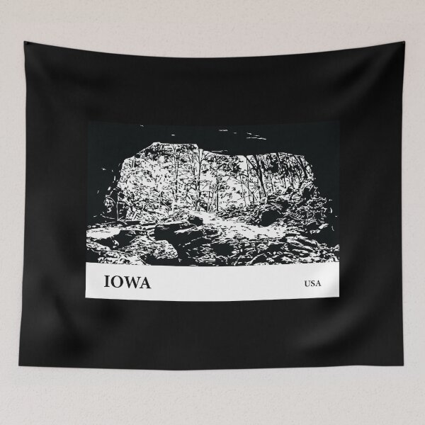 Item preview, Iowa USA designed and sold by Lakeric Cityscapes.