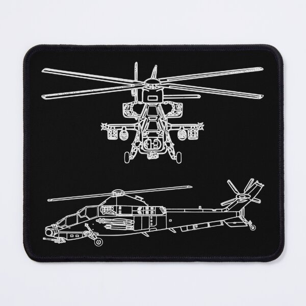 Item preview, Denel Rooivalk Attack Helicopter designed and sold by zarshirts.