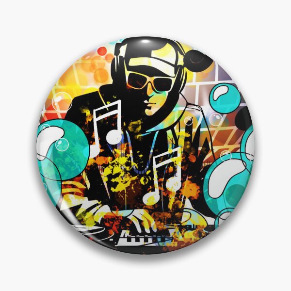 Item preview, DJ Stereo in the House designed and sold by DEZINOMANIA.