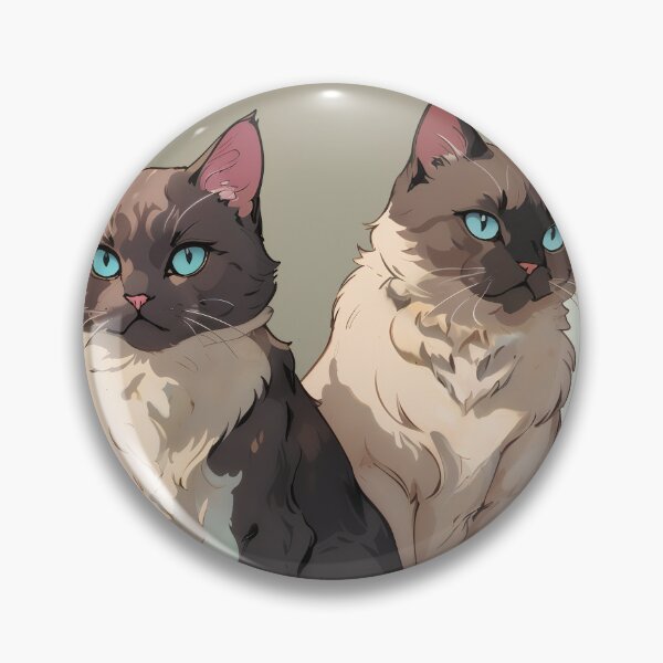 Item preview, Himalayan Cats Art Print designed and sold by retratosChulis.
