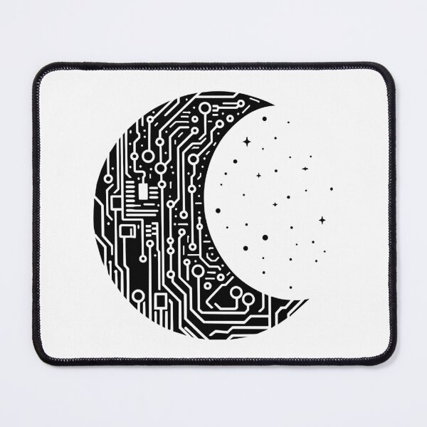 Item preview, Circuit Board Moon Programmer Coding Geek designed and sold by TKsTees.