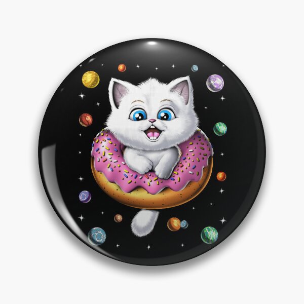 Artikelvorschau, Weltraumkatzen-Donut entworfen und verkauft von underheaven.