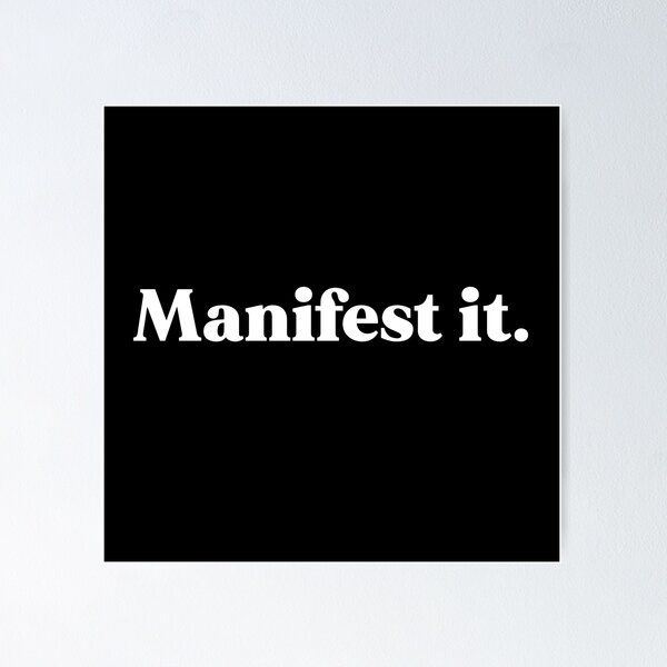 Item preview, Manifest it designed and sold by weirdly weird.