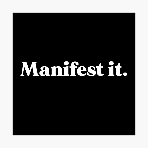 Item preview, Manifest it designed and sold by weirdly weird.