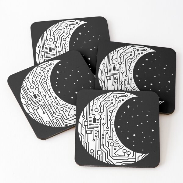 Item preview, Circuit Board Moon Programmer Coding Geek designed and sold by TKsTees.