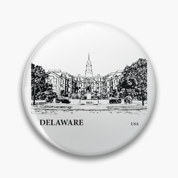 Item preview, Delaware State USA designed and sold by Lakeric Cityscapes.