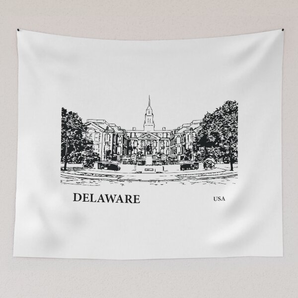 Item preview, Delaware State USA designed and sold by Lakeric Cityscapes.